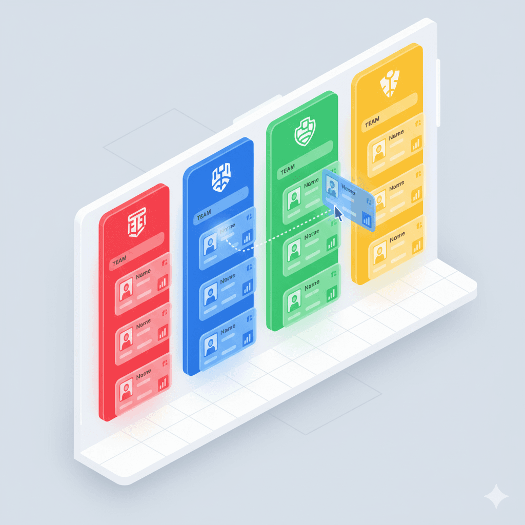 Dynamic sports action and auction graphics